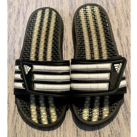 velcro adidas slides